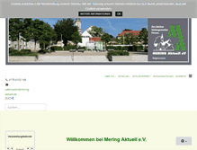 Tablet Screenshot of mering-aktuell.de